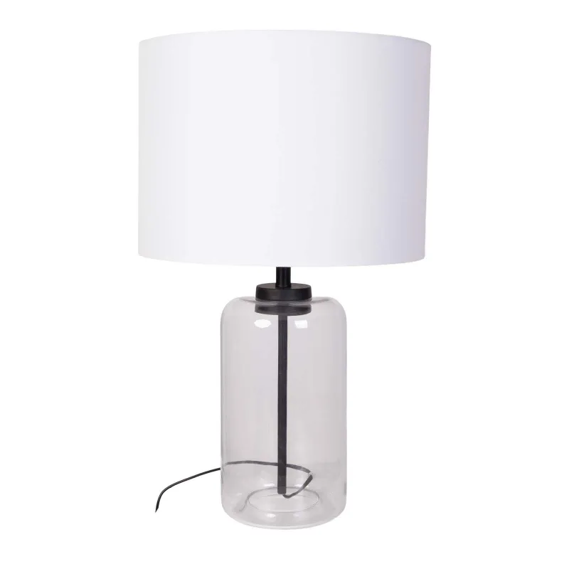Vidrio Transparente Lámpara de mesa ml - Lámparas de mesa, Uruguay | Le Blanc