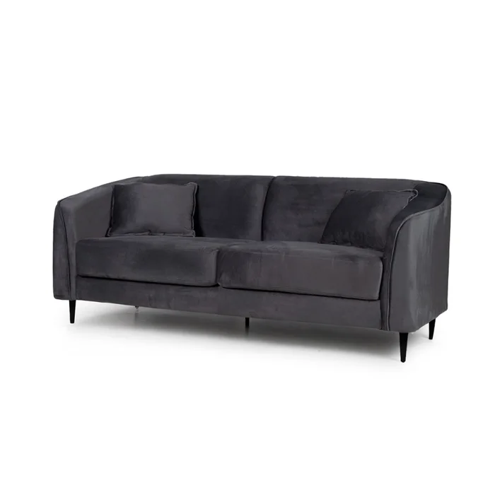 Sofá Ivy - Tela Microfibra - 3 cuerpos - 9204 en Gris - Sillones y sofás, Uruguay | NYR