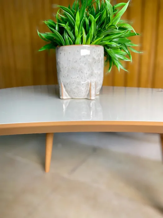 Mesa De Centro Ratona Organica 79cm 100% MDF en Beige - Mesas de living, Uruguay | Balton, vista 4