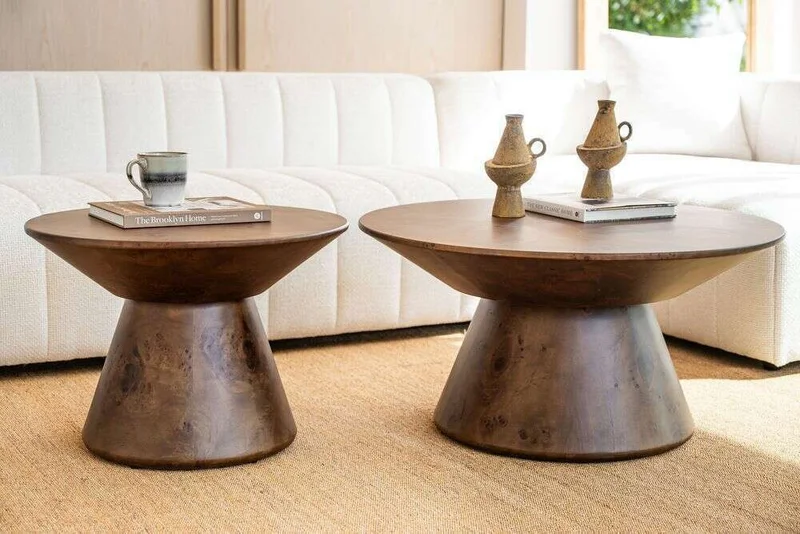 MESA ROOT - 60 X 42 CMS en Marrón - Mesas de living, Uruguay | La Iberica, vista 5