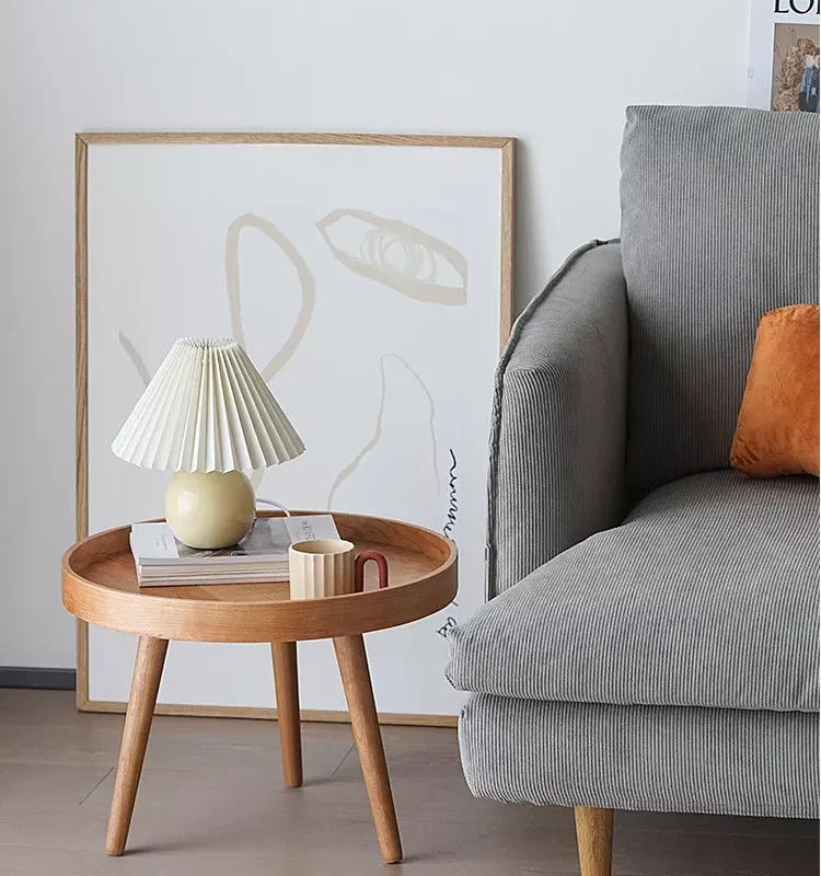Mesa EMMA chica en Madera natural - Mesas de living, Uruguay | Simple Deco