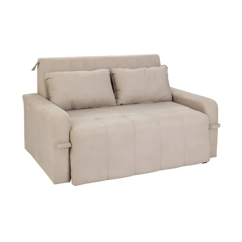 Sofá Cama Atis New con Baúl - Beige - Sillones y sofás, Uruguay | Ecowood