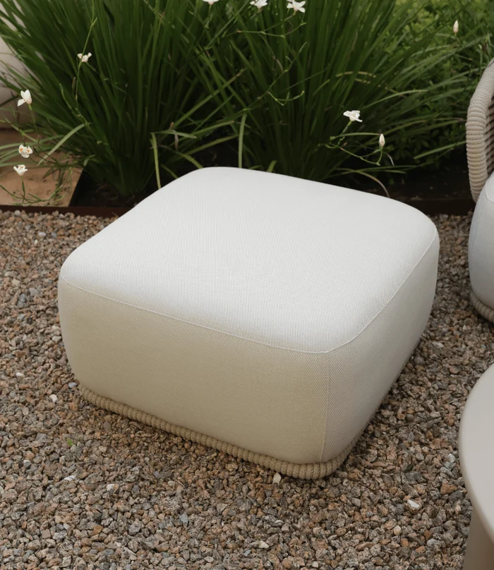 PUFF MALLORCA en Gris - Muebles para el exterior, Uruguay | Masinfinito Casa, vista 2