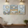CUADRO CANVAS 30x40cm BAÑO 1 - Decoración de pared, Uruguay | Decohogar, vista 2 de 2