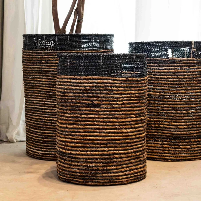 canasto abaca, M - Canastos, Uruguay | Soho Deco