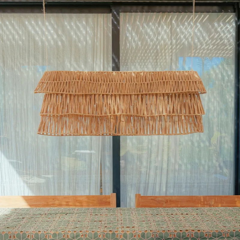 Lámpara Phaia en Madera natural - Lámparas colgantes, Uruguay | Casakos