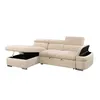 Rinconera cama Nikos - Tela Microfibra - Chaise izquierdo - City 102 (Beige) en Beige - Sillones y sofás, Uruguay | NYR, vista 4 de 4