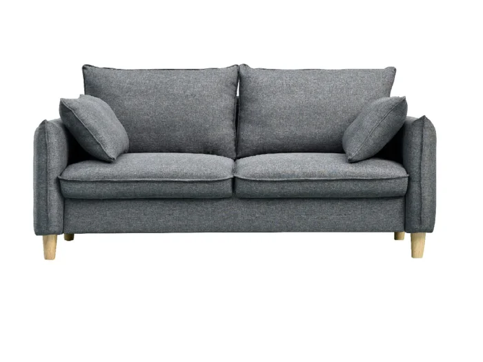 Sofa 3 cps BIG OSLO - Gris Oscuro en Gris - Sillones y sofás, Uruguay | Finkel, vista 3