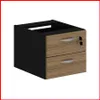 Cajonera auxiliar 2 cajones – TEK 3340 en Multicolor - Escritorios y sillas de escritorio, Uruguay | Punto Unión, vista 1 de 2