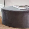 PUFF ORGANIC - TERCIOPELO GRIS en Gris - Butacas, banquetas y puffs, Uruguay | La Iberica, vista 3 de 6