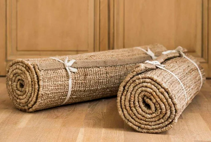 CAMINERO DE YUTE NATURAL - 2.00 X 0.60 MTS en Madera natural - Textiles, Uruguay | La Iberica