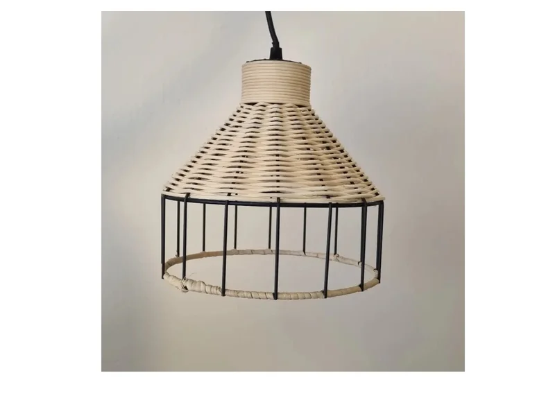 Iluminacion Colgante en Rattan y Hierro en Iluminacion Colgante en Rattan y Hierro - Lámparas colgantes, Uruguay | Finkel, vista 3