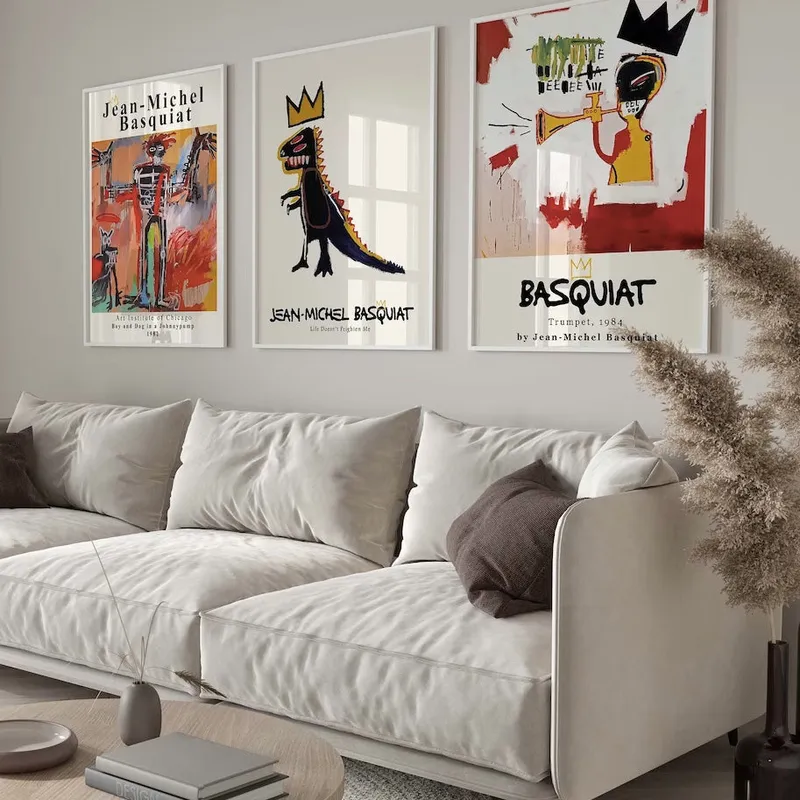 Basquiat N.03 en Multicolor - Láminas, Uruguay | La Cuadrería