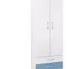 Placares Roperos Armario Infantil 2 Puertas 2 Cajones If22r en Blanco - Mesas de living, Uruguay | Soy Hogar, vista 2 de 10