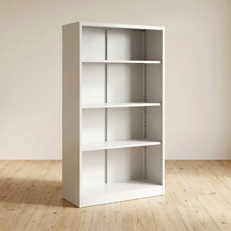 Biblioteca Metal Blanco Hange en Blanco - Bibliotecas, Uruguay | Divino