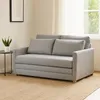 Sofá Cama Niki - Tela Rústica - 9910 (Lino Gris) en Gris - Sillones y sofás, Uruguay | NYR, vista 1 de 8