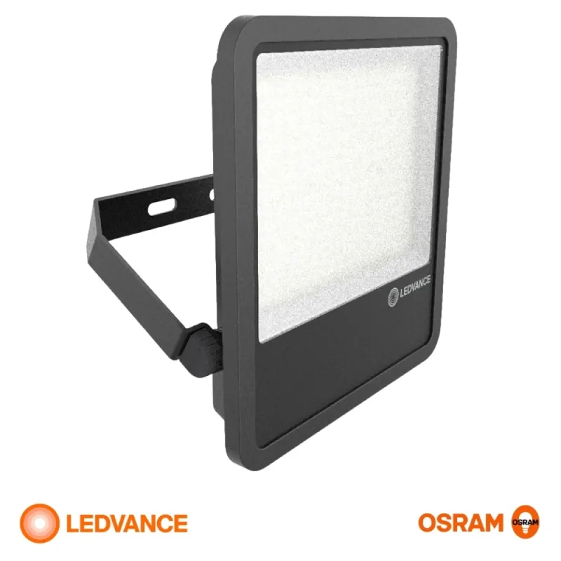 Proyector LED LEDVANCE OSRAM 200W Luz Neutra en Negro - Lámparas de pie, Uruguay | Serlux