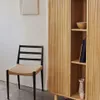Aparador alto Mailen 2 puertas en chapa de fresno con acabado natural 110 x 160 cm en Madera natural - Aparadores y recibidores, Uruguay | Kavehome, vista 3 de 9