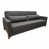 Sofá Cama de 3 Cuerpos - Grecia en Gris - Sillones y sofás, Uruguay | Delta Center, vista 2 de 8
