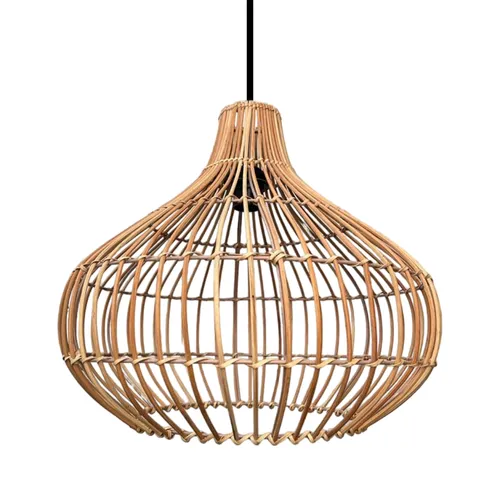 Lámpara Colgante Ratán Diámetro 40cm - Lámparas colgantes, Uruguay | Berna home