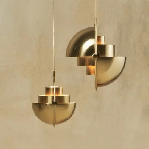 Multi-Lite Pendant Lamp | Louis Weisdorf en Dorado - Lámparas colgantes, Uruguay | Mad for Modern