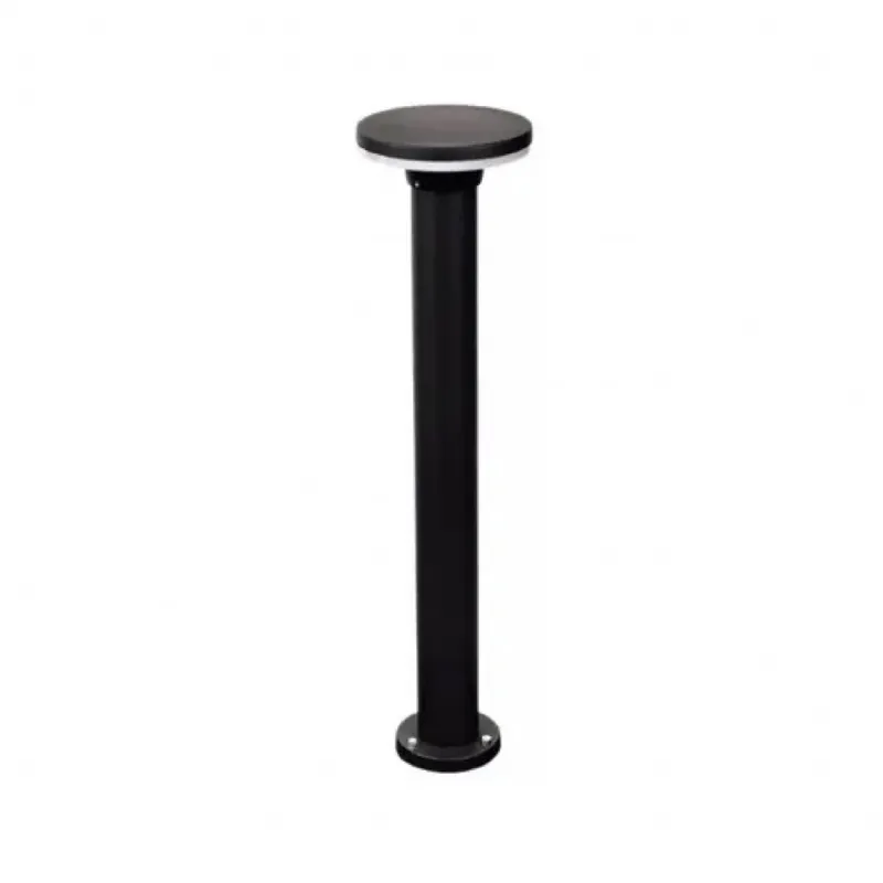 Bolardo Exterior Moon 60CM 12W Negro en Negro - Lámparas de pie, Uruguay | Serlux