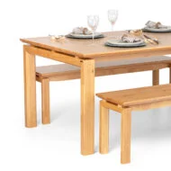 Mesa de Comedor Piazza 1,80mt en Madera natural - Mesas de comedor, Uruguay | Casa Brava, vista 10