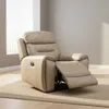 Poltrona Reclinable Cuero Memphis Beige en Beige - Sillones y sofás, Uruguay | Divino, vista 1 de 3