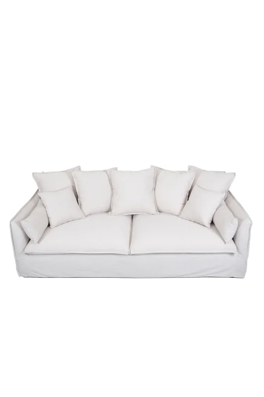 Sofá Hobart, 3 Cuerpos - Crudo / Natural en Madera natural - Sillones y sofás, Uruguay | Indian, vista 5