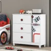 Cómoda Infantil 3 cajones - Auto en Blanco - Cómodas, Uruguay | Delta Center, vista 2 de 5