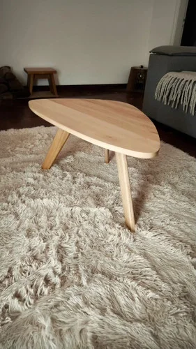 Mesa de Living Crepis en Madera natural - Mesas de living, Uruguay | Decoquadra, vista 9