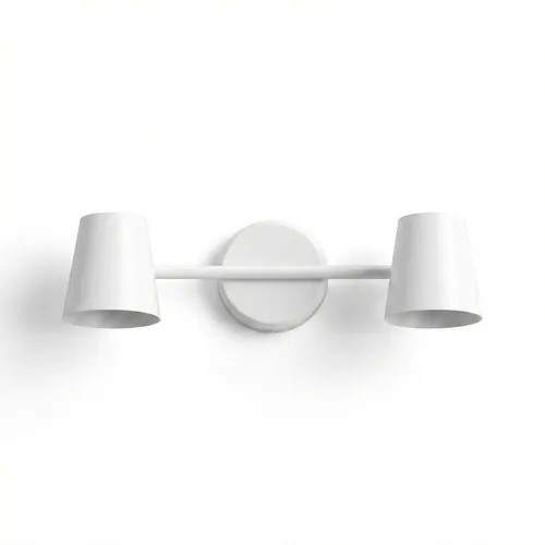 Aplique de Pared Nora Duo en Blanco - Iluminación, Uruguay | La Perla