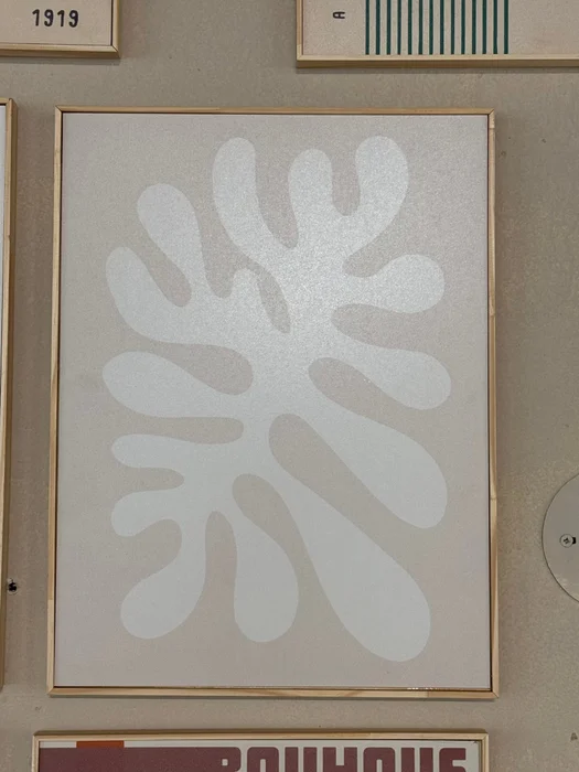 Kit 2 Cuadros - Matisse Beige/Blanco - 30 x 40 en Beige - Decoración de pared, Uruguay | Berna Home, vista 4