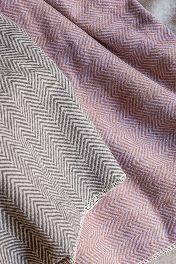 MANTA AUSTRIACA ESPIGA - TOSTADO SUAVE en Beige - Textiles, Uruguay | La Iberica, vista 2