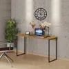 Escritorio Estilo Industrial Tapa De Mdp Patas De Hierro Marron - Escritorios y sillas de escritorio, Uruguay | Muebles Express, vista 3 de 4