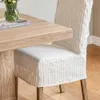 FUNDA SILLA AÑO 50 - LINO ALTO GRAMAJE RAYADO OFF WHITE en Off-white - Sillas, Uruguay | La Iberica, vista 1 de 9