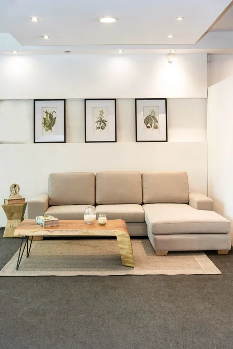 Sofa Santorini Con Chase en Beige - Sillones y sofás, Uruguay | Marvic