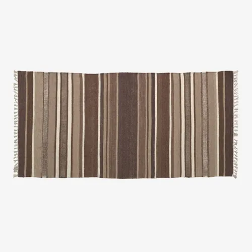 Alfombra Radha 70 x 140 cm en Marrón, Multicolor - Textiles, Uruguay | Kavehome