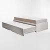 Bicama marinera FLAT Gris 1,5 PLAZAS, Uruguay | Viasono, vista 1 de 5