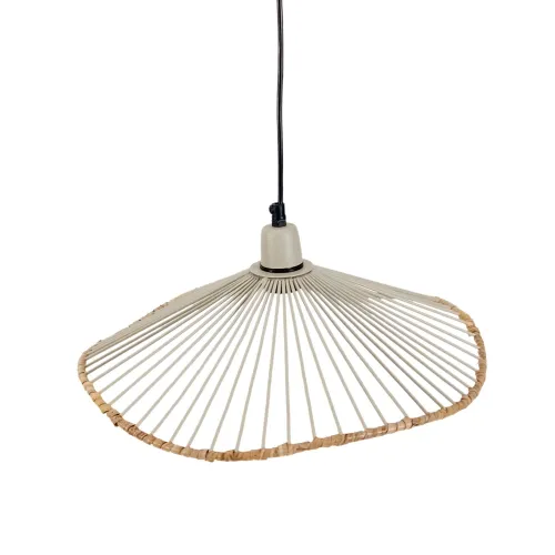 Lámpara de techo Metal Natural/beige Vml-13600 Crudo - Lámparas colgantes, Uruguay | Le Blanc