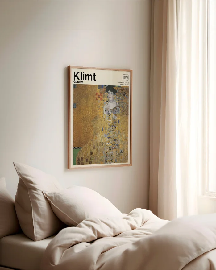 Gustav Klimt - Adele Bloch-Bauer I en Dorado - Láminas, Uruguay | La Cuadrería, vista 2