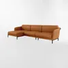 Sofá con Chaise JASPER Cognac IZQUIERDO - Sillones y sofás, Uruguay | Viasono, vista 3 de 3