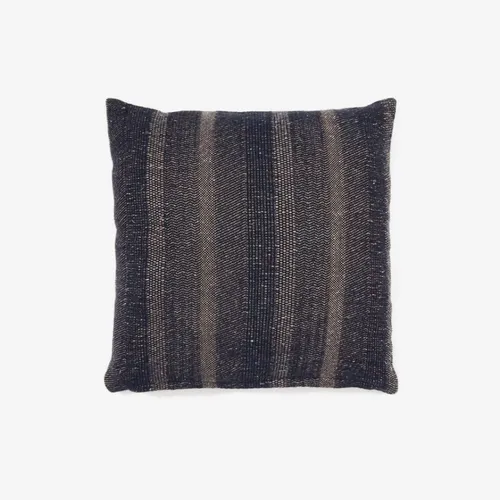 Almohadón Sunta de algodón, rayas azul oscuro 50 x 50 cm en Azul - Textiles, Uruguay | Kavehome