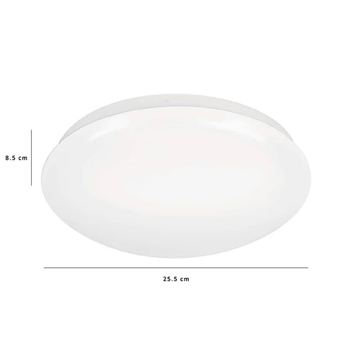 Plafón LED 12W en Blanco - Lámparas colgantes, Uruguay | Serlux, vista 5