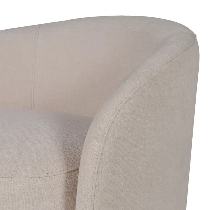 Butaca Sway Giratoria - Tela Microfibra - 110 (Crudo) en Beige - Butacas, banquetas y puffs, Uruguay | Nyr, vista 6