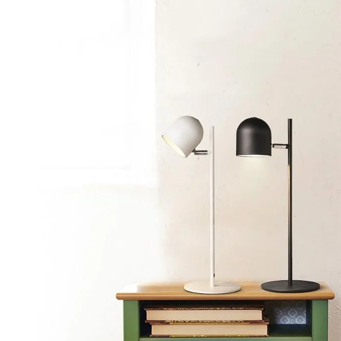 Lámpara de Mesa Monaco Blanco en Blanco - Lámparas de mesa, Uruguay | Serlux, vista 6