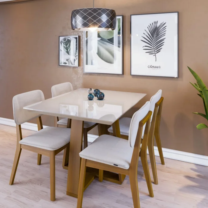 Mesa de comedor Wood - Rectangular - Línea Manhattan en Multicolor - Mesas de comedor, Uruguay | Nario Hogar, vista 2