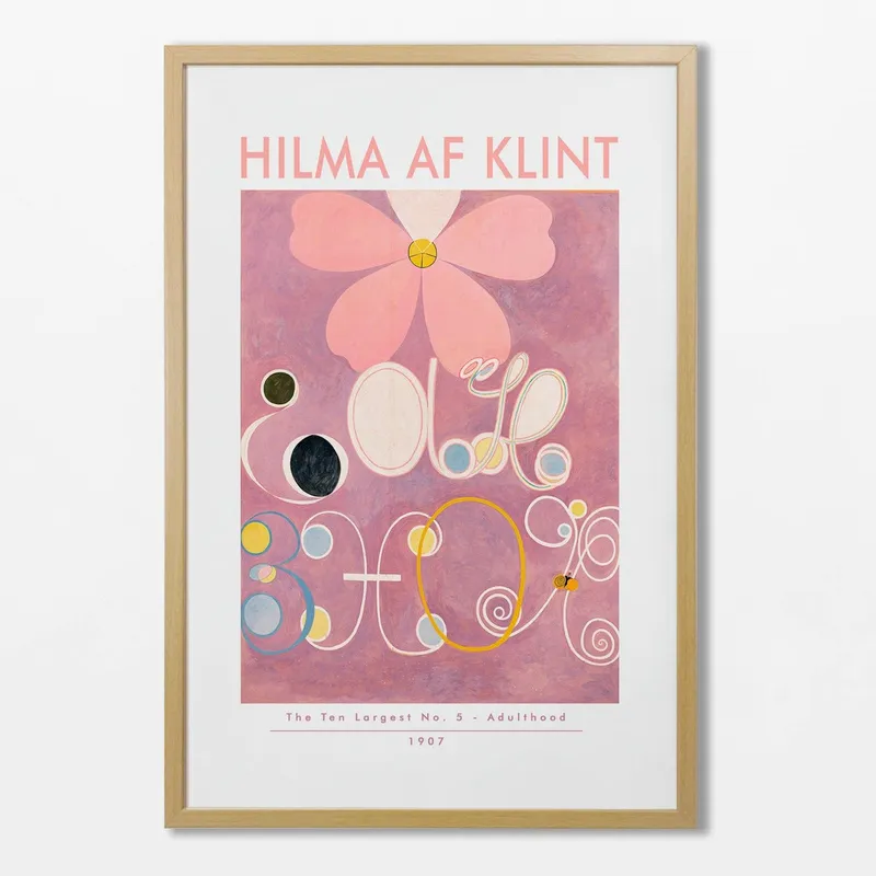 Hilma Af Klint - The Ten Largest No5 - Láminas, Uruguay | La Cuadrería