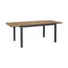 Mesa de jardin extensible Osaka - Negra en Negro - Muebles para el exterior, Uruguay | La Cueva Muebles, vista 1 de 5