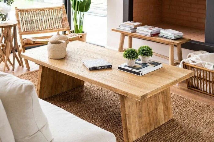 MESA LIVING AUSTRALIA - 1.50 X 0.77 en Madera natural - Mesas de living, Uruguay | La Iberica, vista 20
